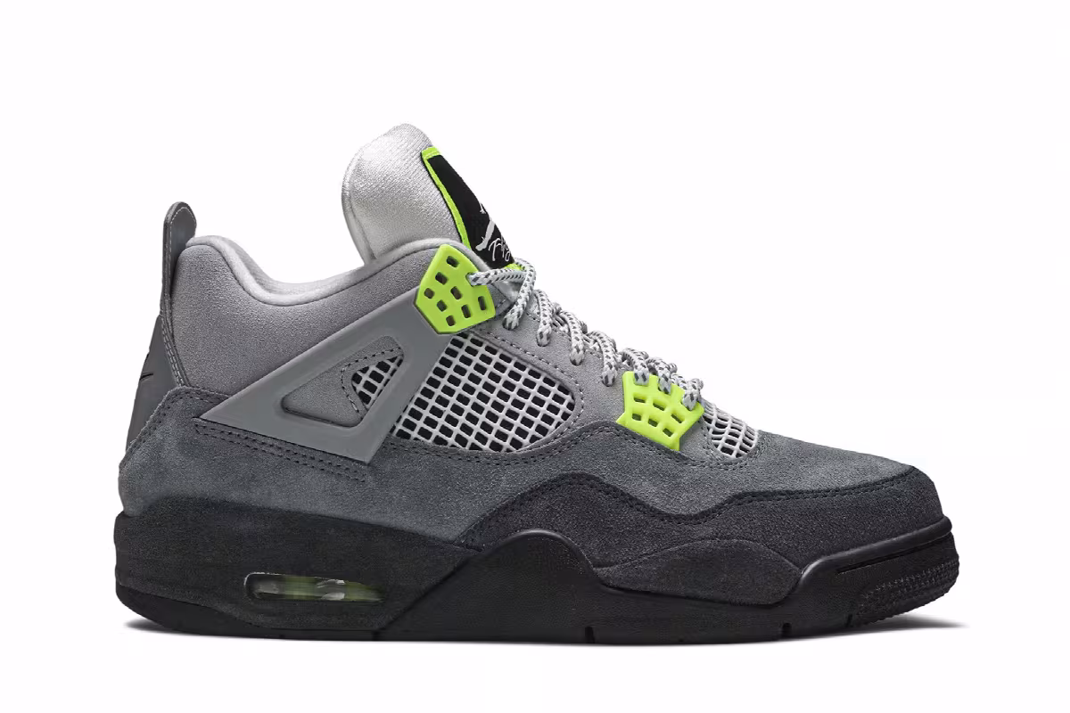 Air Jordan 4 SE Neon 95, view 2
