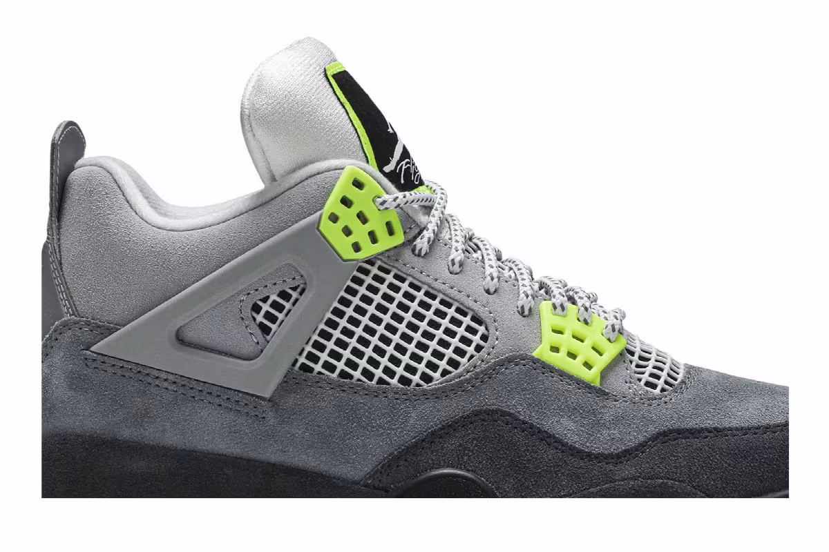 Air Jordan 4 SE Neon 95, view 3