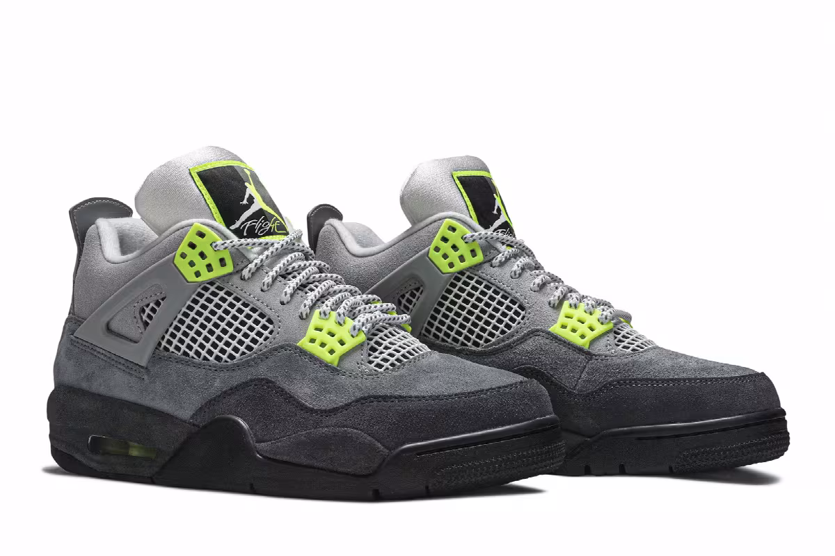 Air Jordan 4 SE Neon 95, view 9