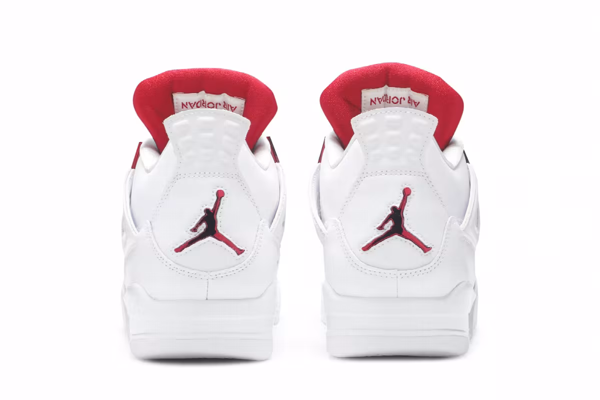Air Jordan 4 Red Metallic, view 7