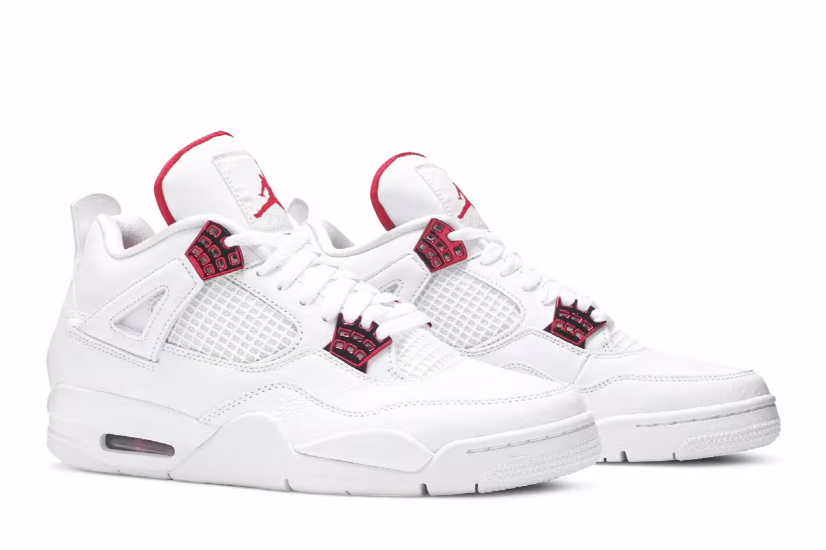 Air Jordan 4 Red Metallic, view 9