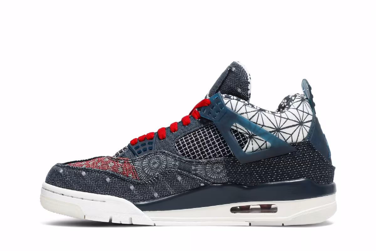 Air Jordan 4 SE Sashiko, view 4