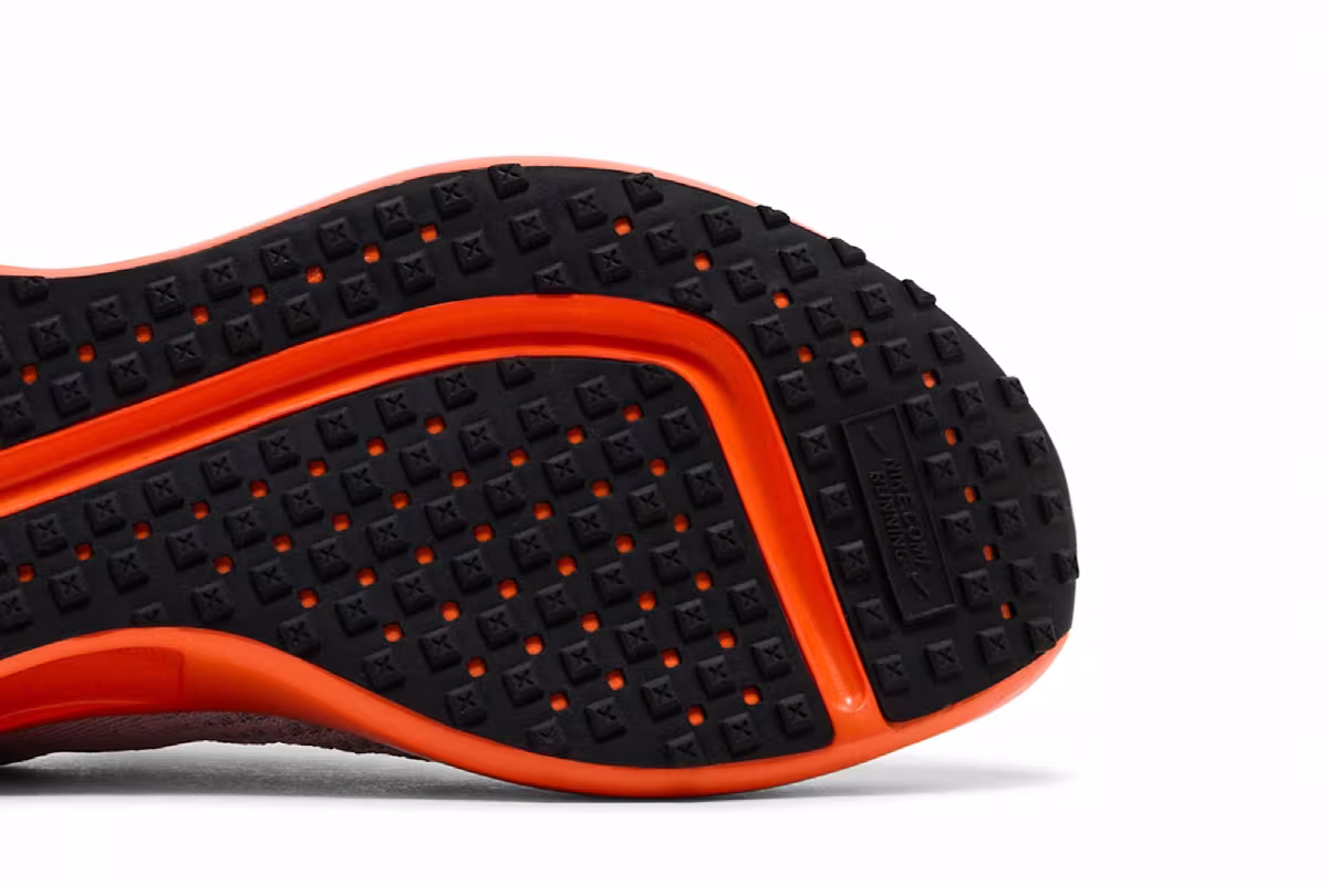Nike Interact Run EasyOn Wolf Grey Safety Orange, view 6