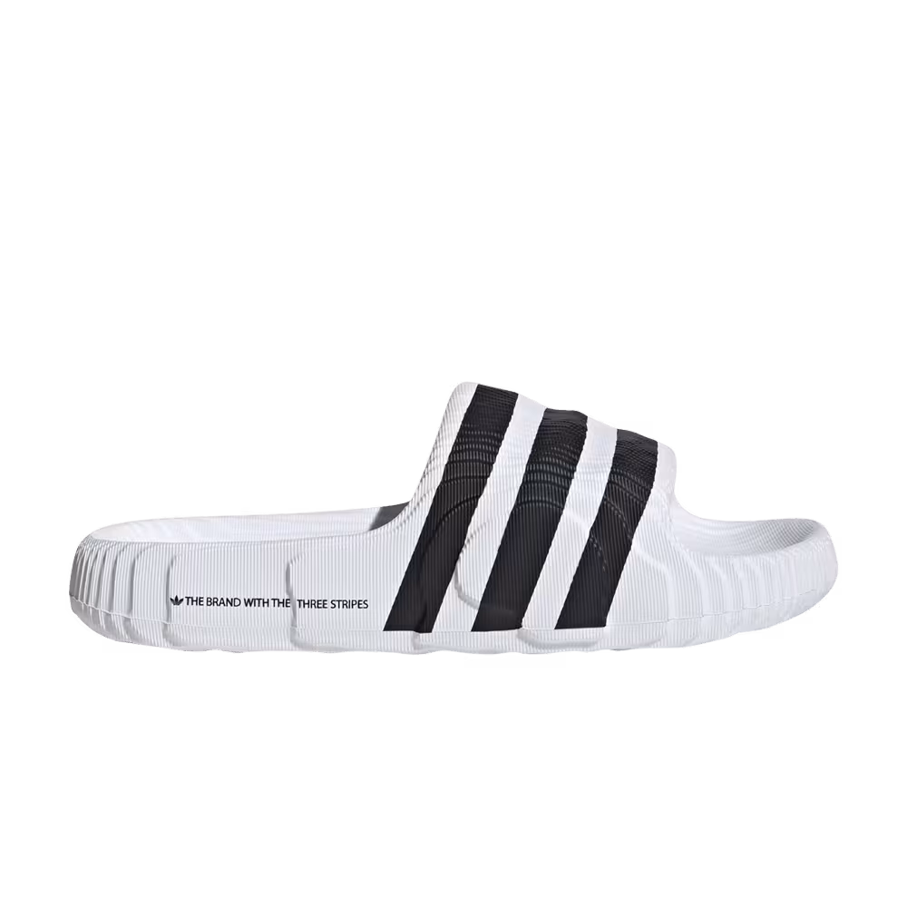 adidas Adilette 22 Slide White Black