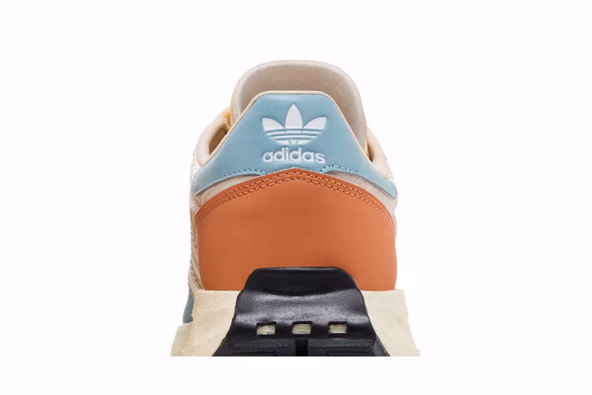adidas Retropy E5 Cream Light Blue Orange, view 8