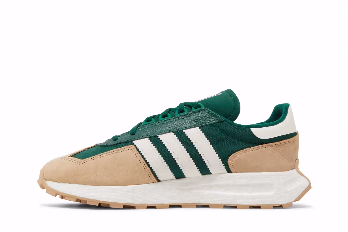 adidas Retropy E5 Dark Green Magic Beige, view 4