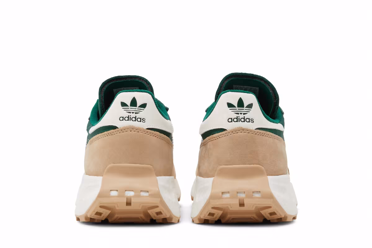 adidas Retropy E5 Dark Green Magic Beige, view 7