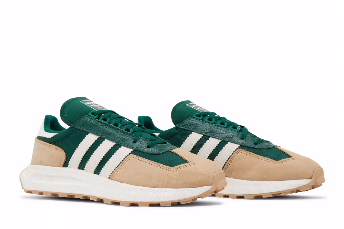 adidas Retropy E5 Dark Green Magic Beige, view 9