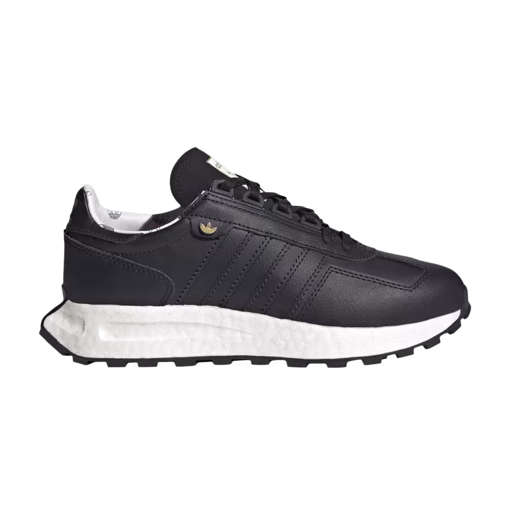 adidas Women's Retropy E5 Black Gold Metallic