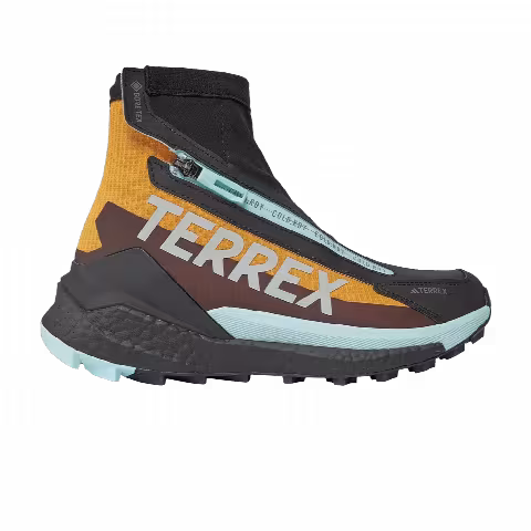 adidas Terrex Free Hiker 'Black Preloved Yellow Aqua'