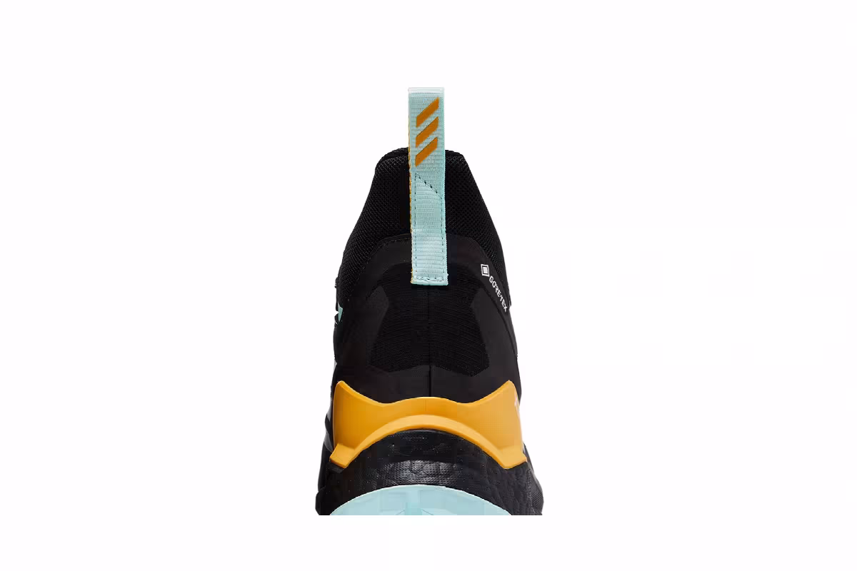 Adidas Terrex Free Hiker GORE-TEX 2.0 Black Aqua Yellow, view 8