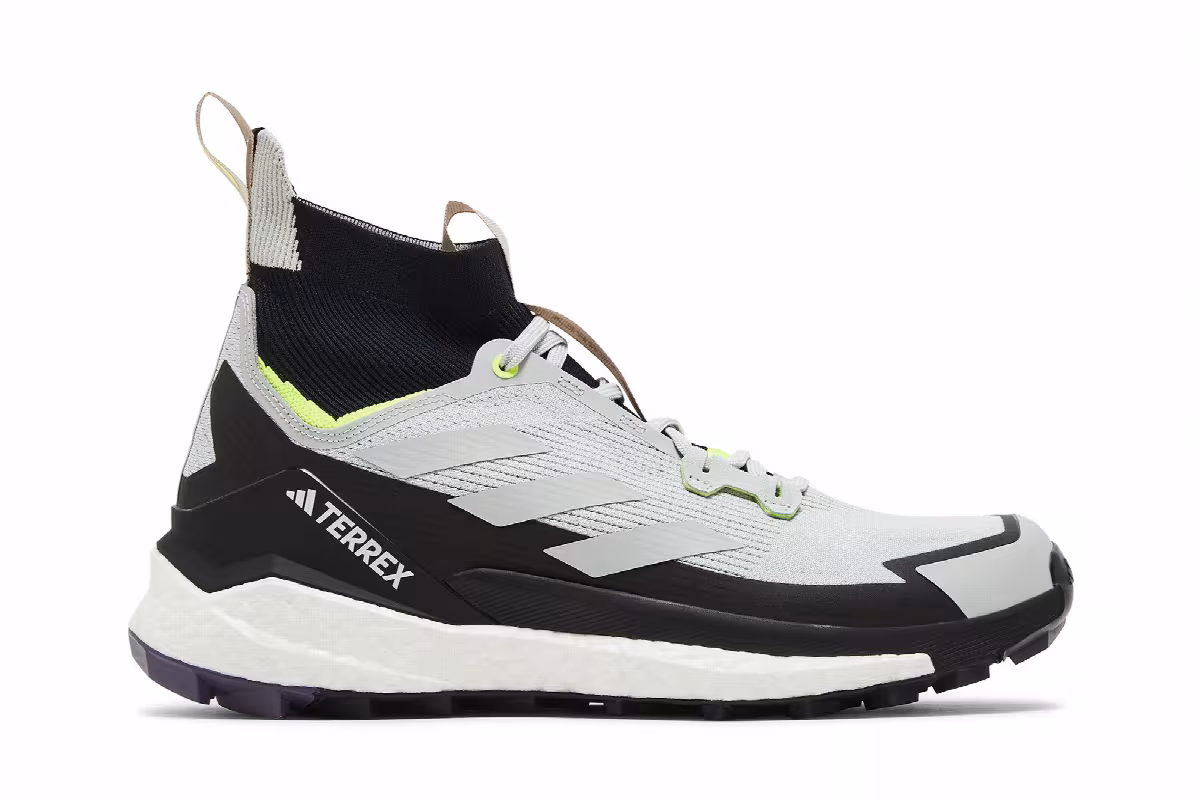 Adidas Terrex Free Hiker 2.0 Wonder Silver Lemon, view 2