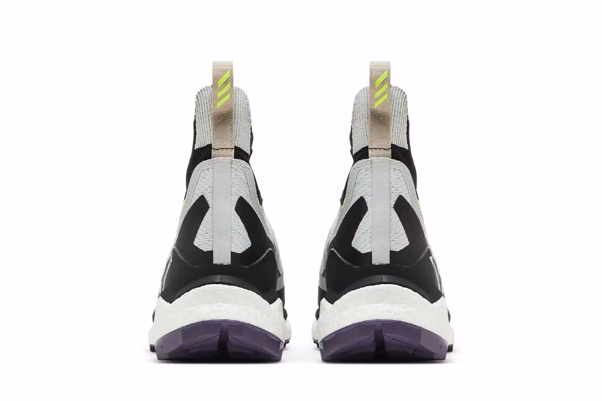 Adidas Terrex Free Hiker 2.0 Wonder Silver Lemon, view 7