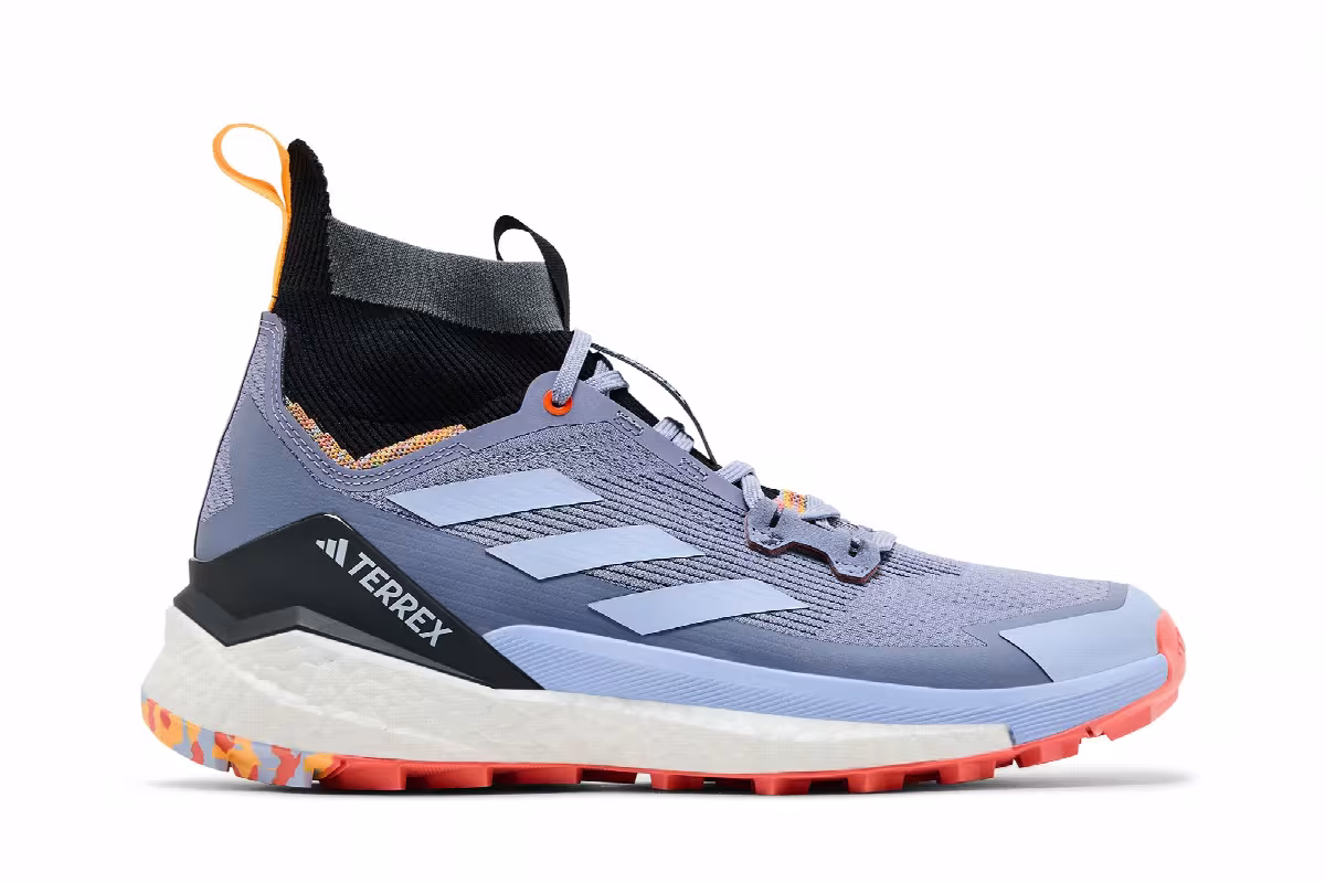 adidas Terrex Free Hiker 2.0 Silver Violet Blue Dawn, view 2