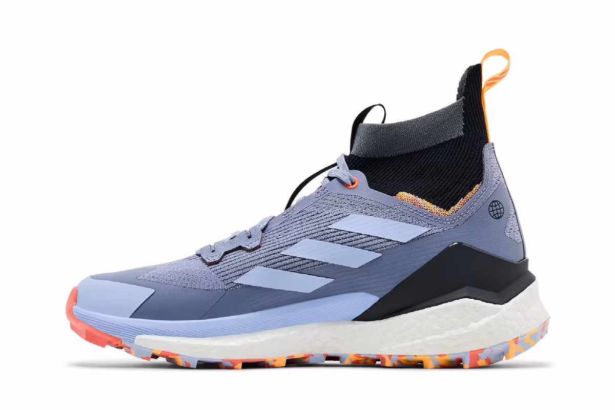 adidas Terrex Free Hiker 2.0 Silver Violet Blue Dawn, view 4