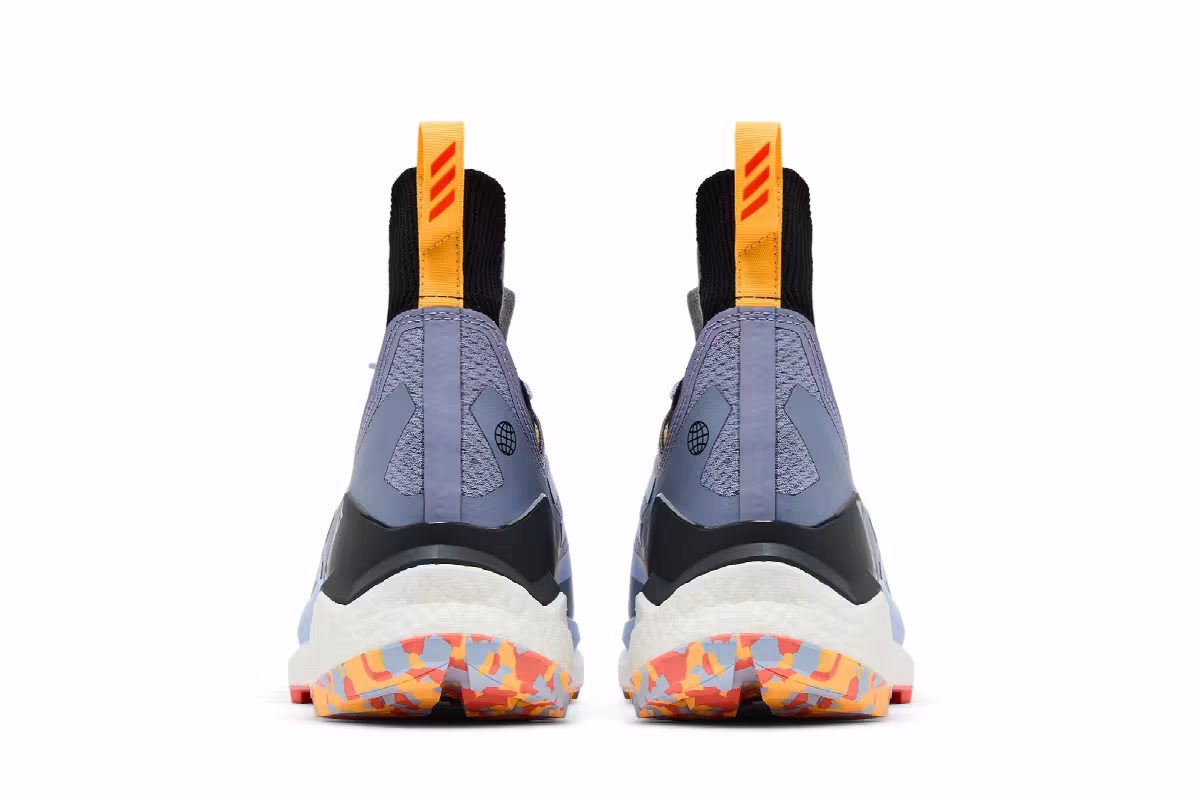 adidas Terrex Free Hiker 2.0 Silver Violet Blue Dawn, view 7