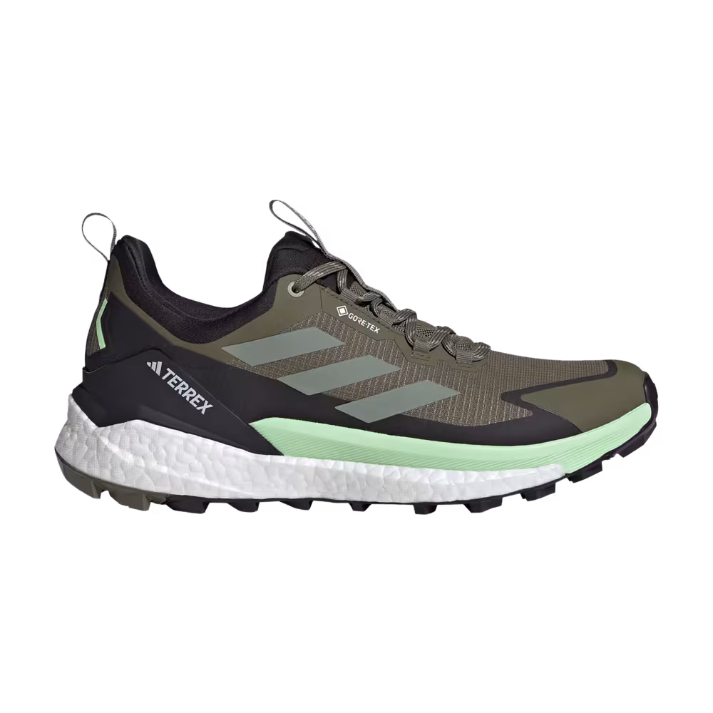 Adidas Terrex Free Hiker 2.0 Low GORE-TEX Olive Strata Silver Green