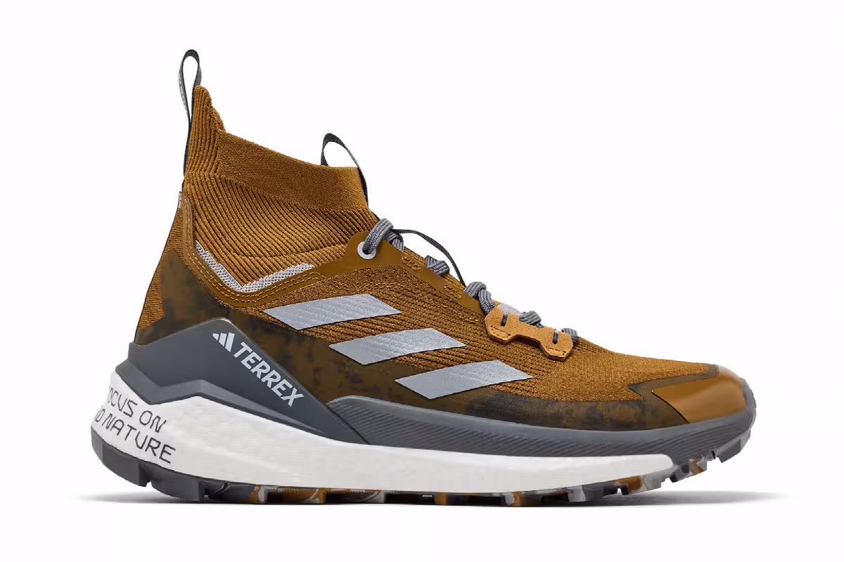 and wander x adidas Terrex Free Hiker 2 Bronze Strata, view 2