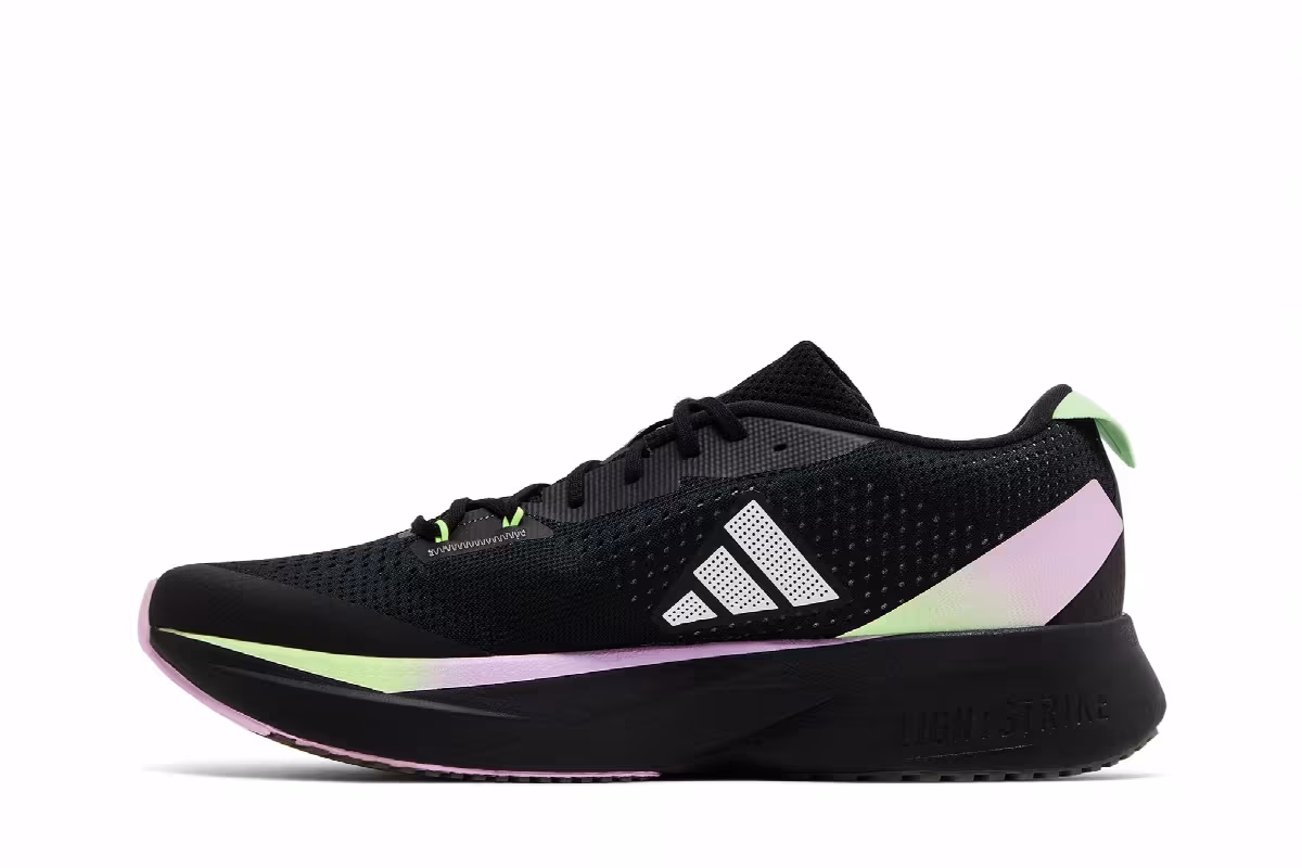 adidas Adizero SL Black Green Spark, view 4