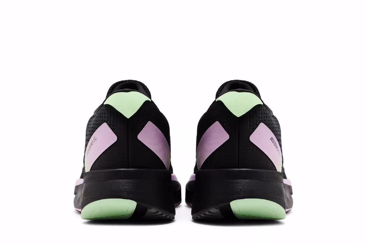 adidas Adizero SL Black Green Spark, view 7