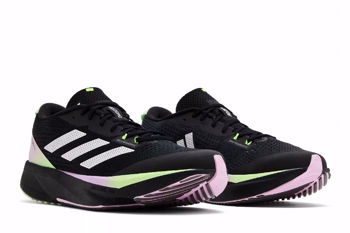 adidas Adizero SL Black Green Spark, view 9