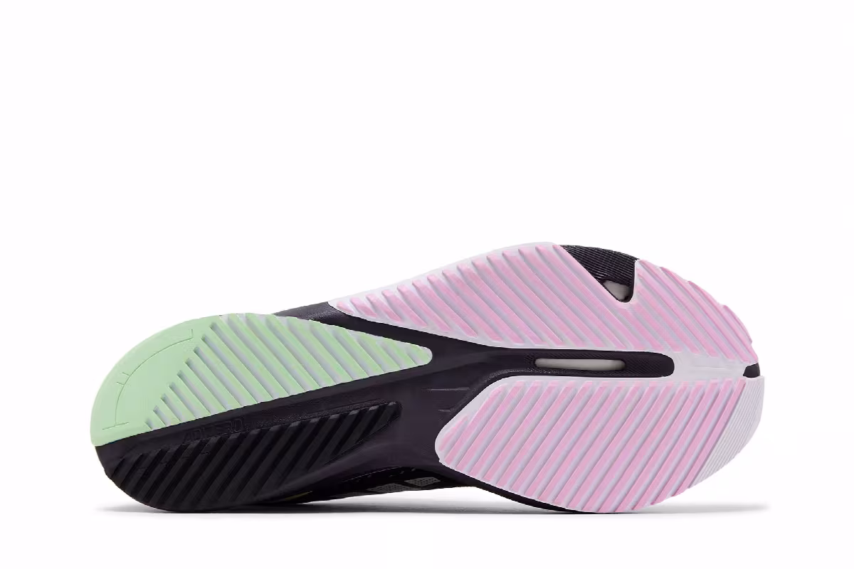 adidas Women's Adizero SL Black Green Spark, view 5