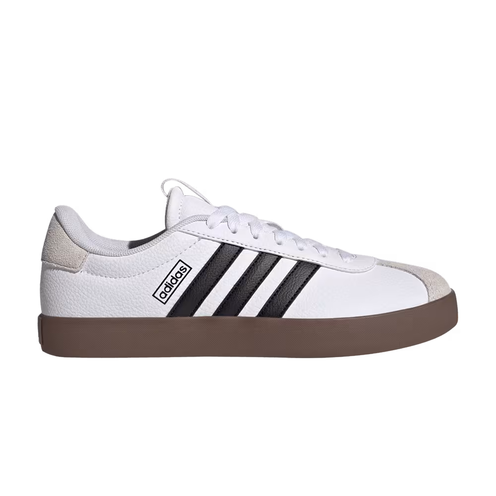 adidas Women's VL Court 3.0 White Black Gum
