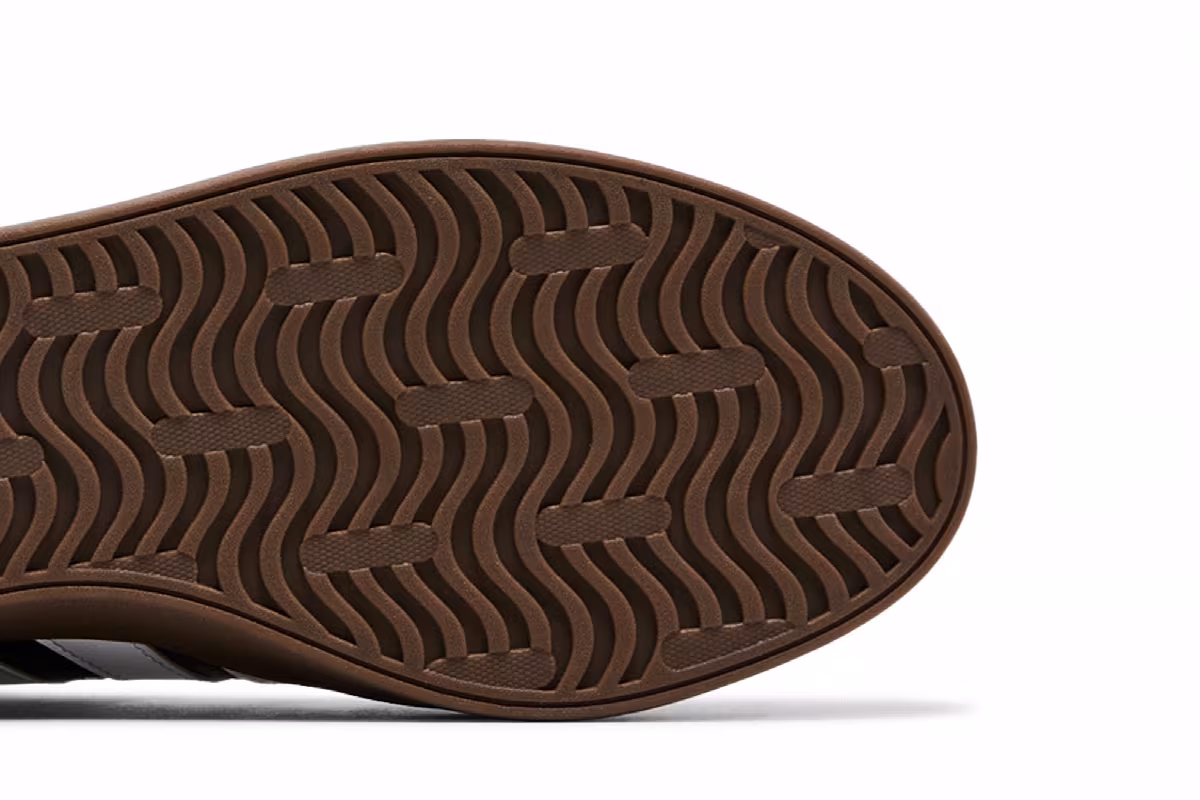 Adidas VL Court 3.0 Black White Gum, view 6
