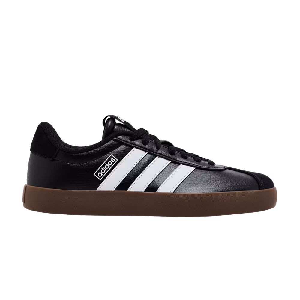 adidas Women's VL Court 3.0 Black White Gum