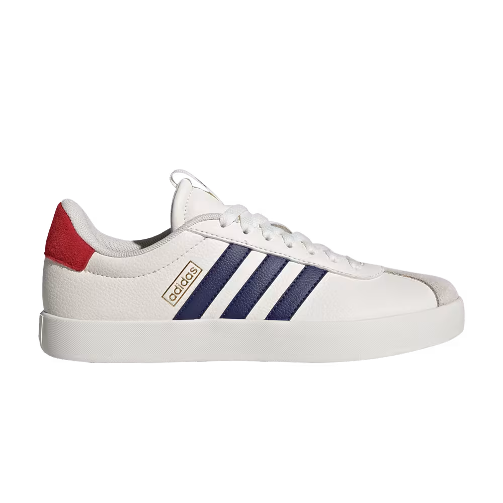 Adidas Women's VL Court 3.0 Off White Dark Blue