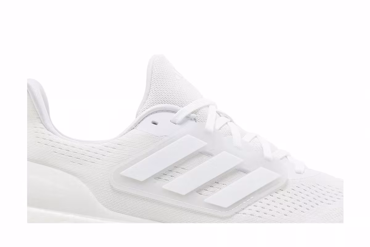 Adidas PureBoost 23 Triple White, view 3