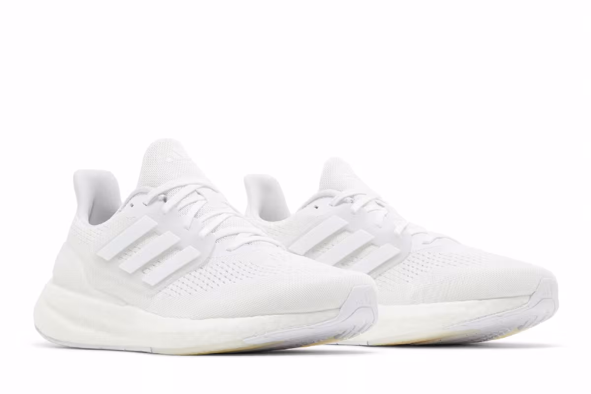 Adidas PureBoost 23 Triple White, view 9