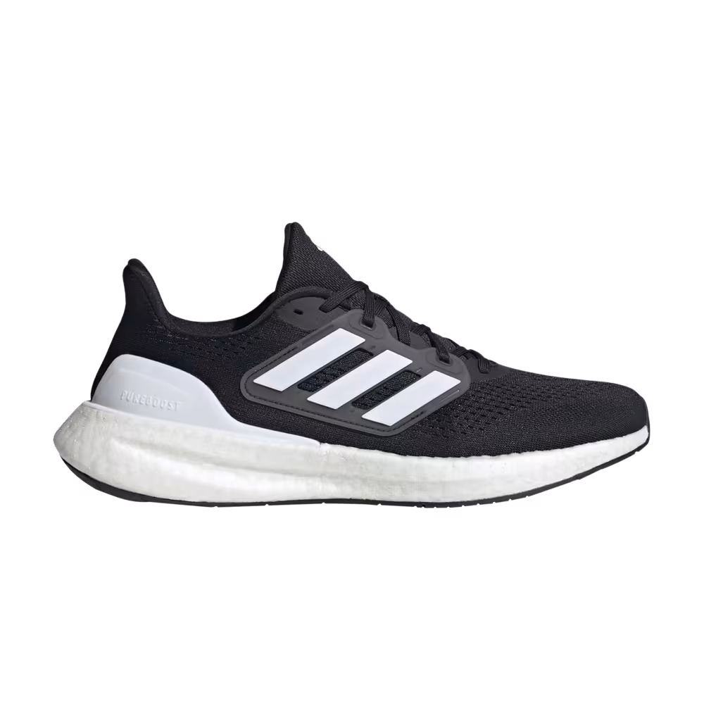 adidas PureBoost 23 Wide Black White