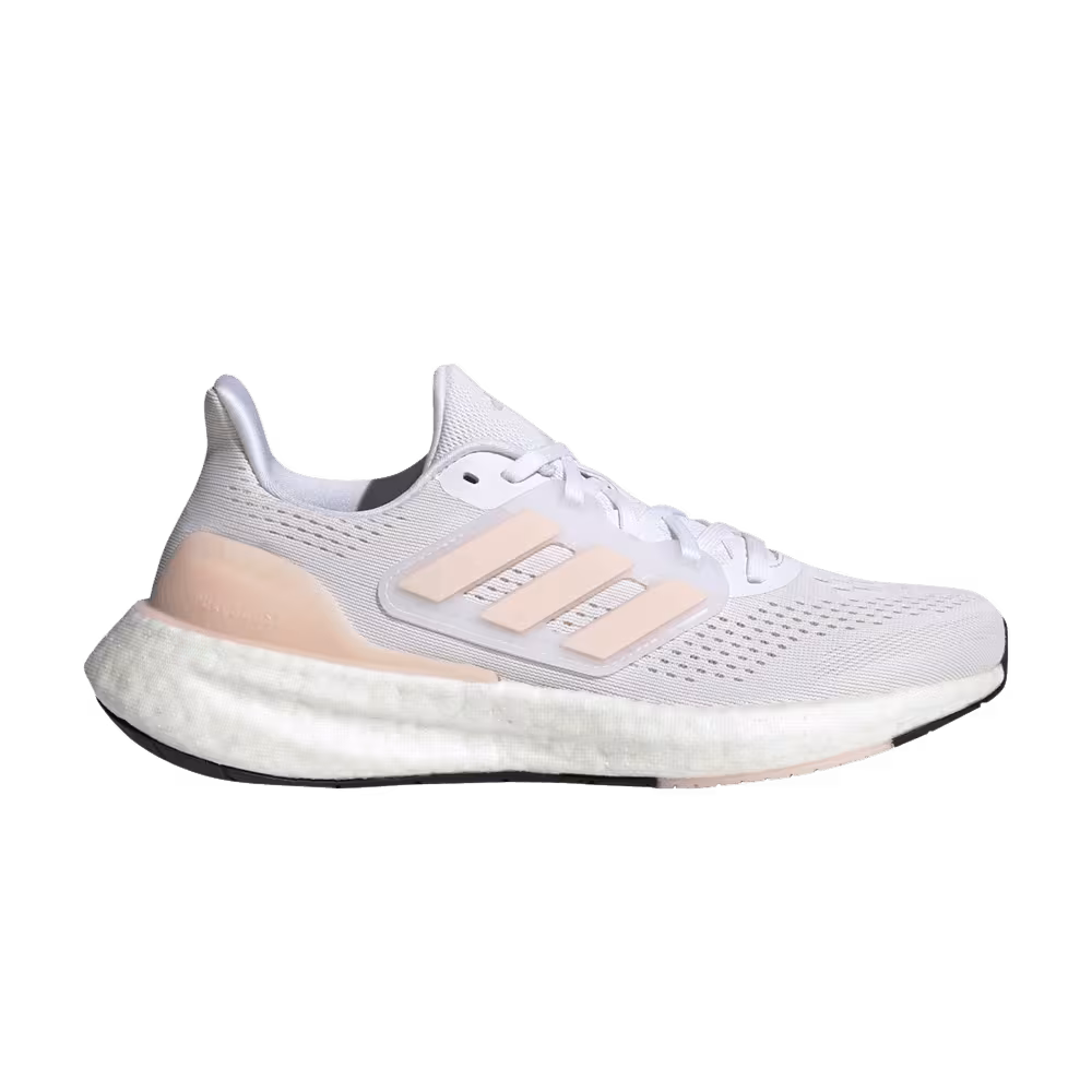 Adidas Women's PureBoost 23 White Wonder Quartz