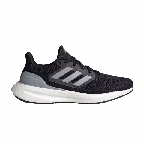 Adidas Wmns PureBoost 23 Wide 'Black Silver Metallic'
