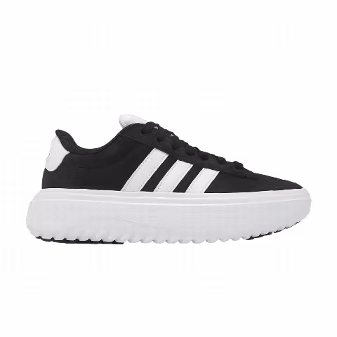 Adidas Wmns Grand Court Platform 'Black White'