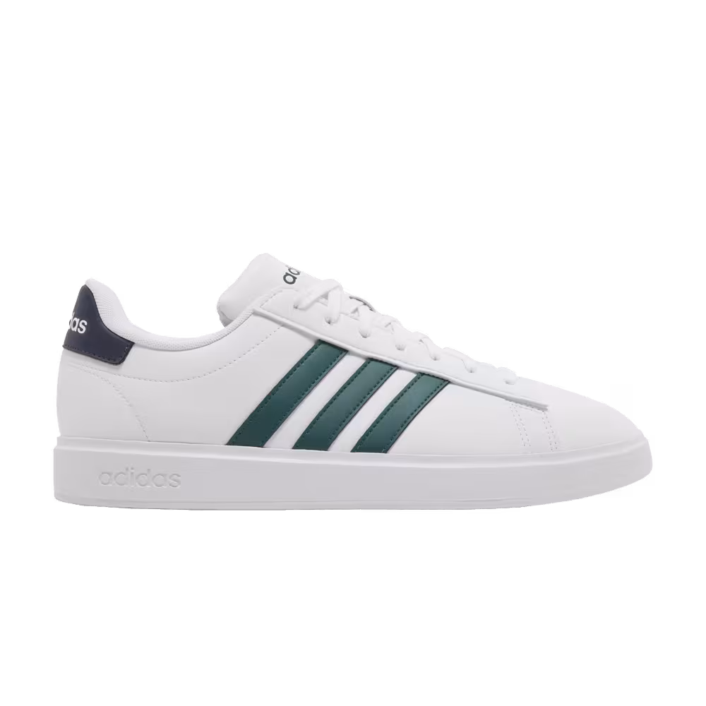 Adidas Grand Court Cloudfoam White Collegiate Green