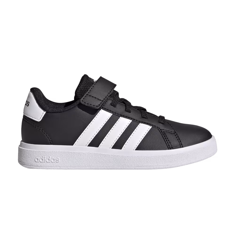 Adidas Grand Court J Black White