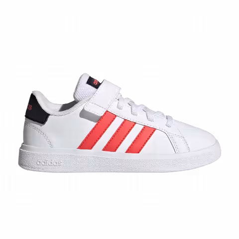 Adidas Grand Court J 'White Bright Red'
