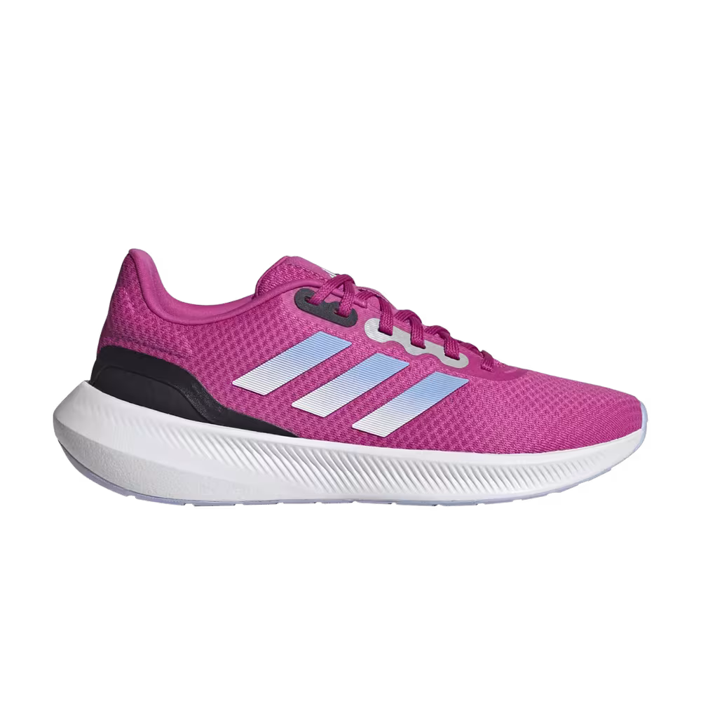 Adidas Women's Runfalcon 3.0 Wide Fuchsia Blue Dawn