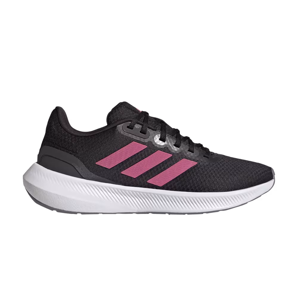 Adidas Women's Runfalcon 3.0 Black Pulse Magenta