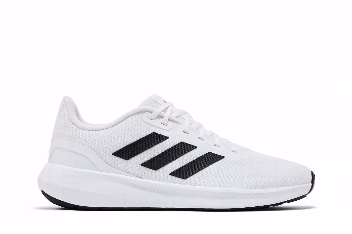adidas Runfalcon 3.0 Cloudfoam Low White Black, view 2