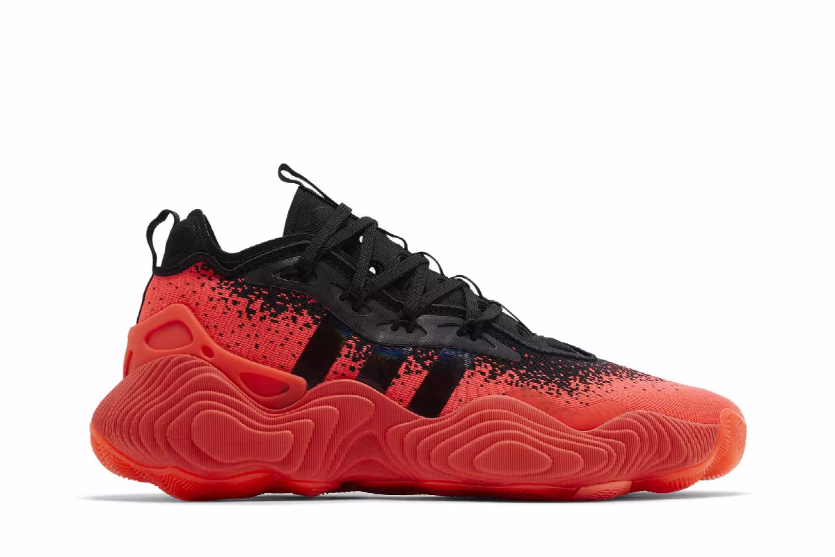 adidas Trae Young 3 Solar Red, view 2