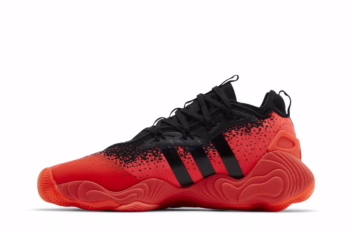 adidas Trae Young 3 Solar Red, view 4
