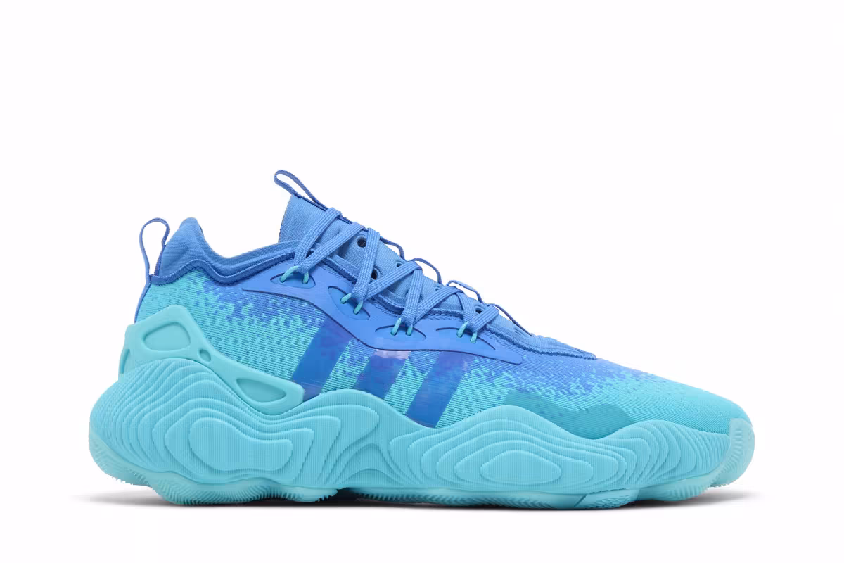 adidas Trae Young 3 Lucid Cyan, view 2