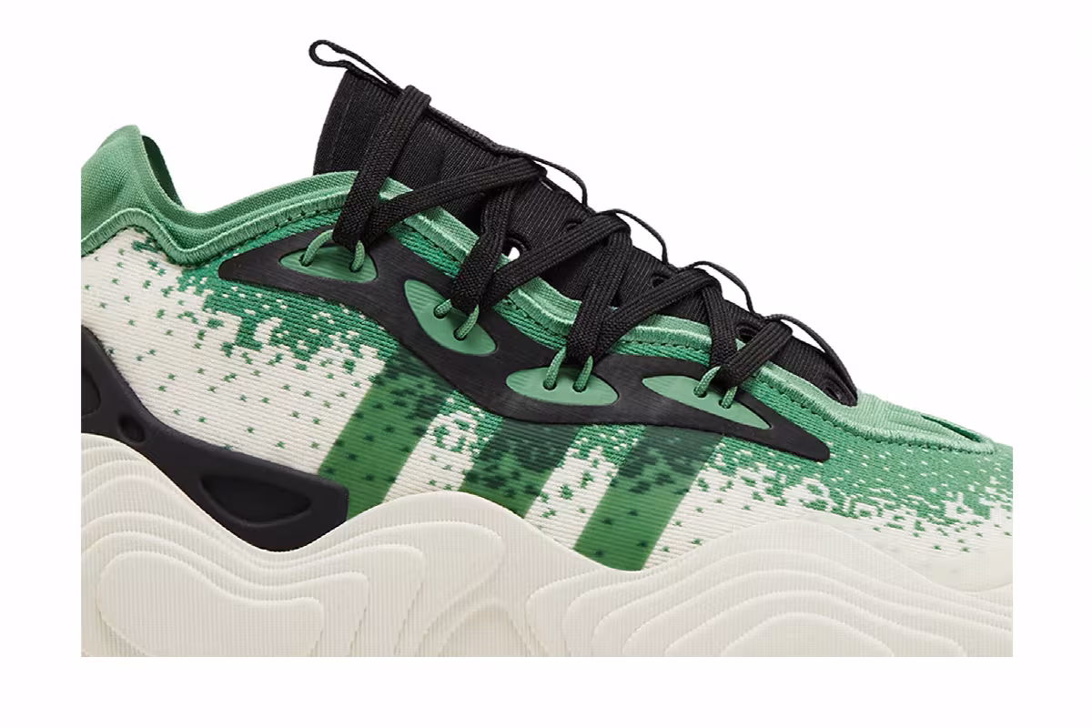 adidas Trae Young 3 Preloved Green, view 3