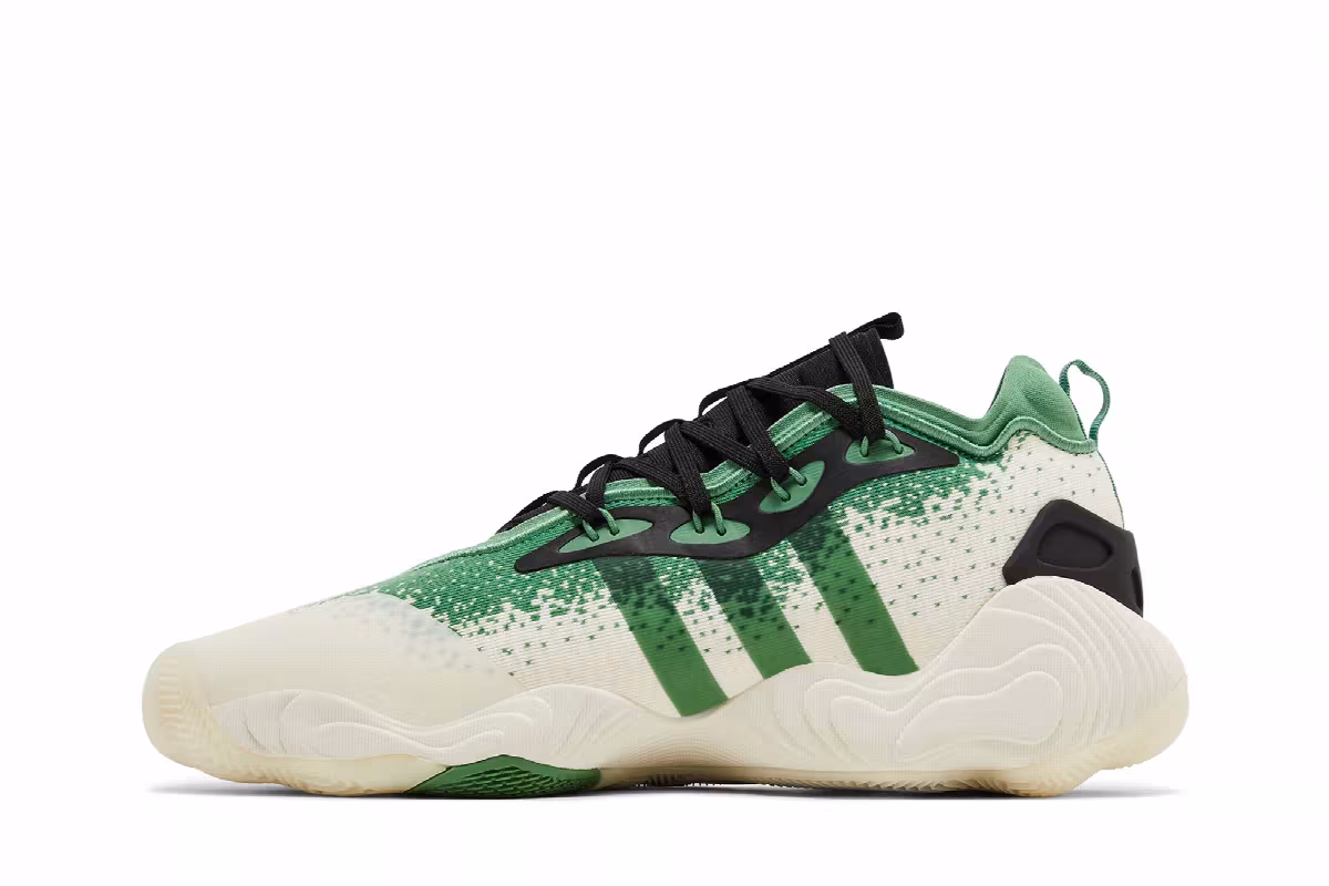 adidas Trae Young 3 Preloved Green, view 4