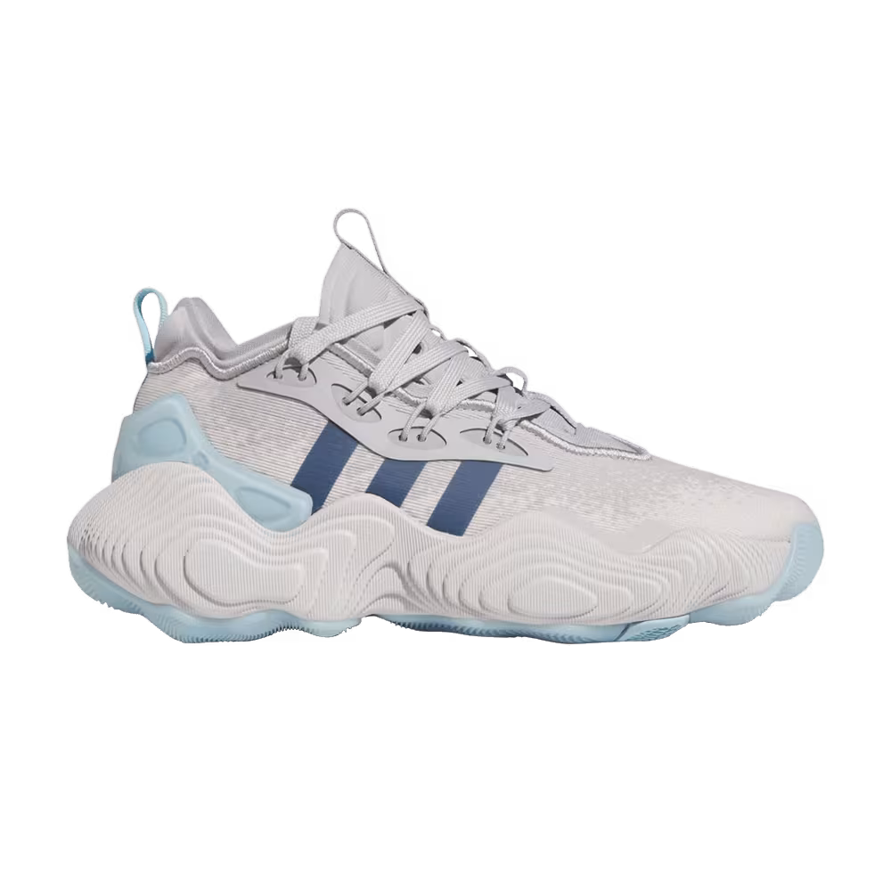 Adidas Trae Young 3 J Grey Preloved Ink