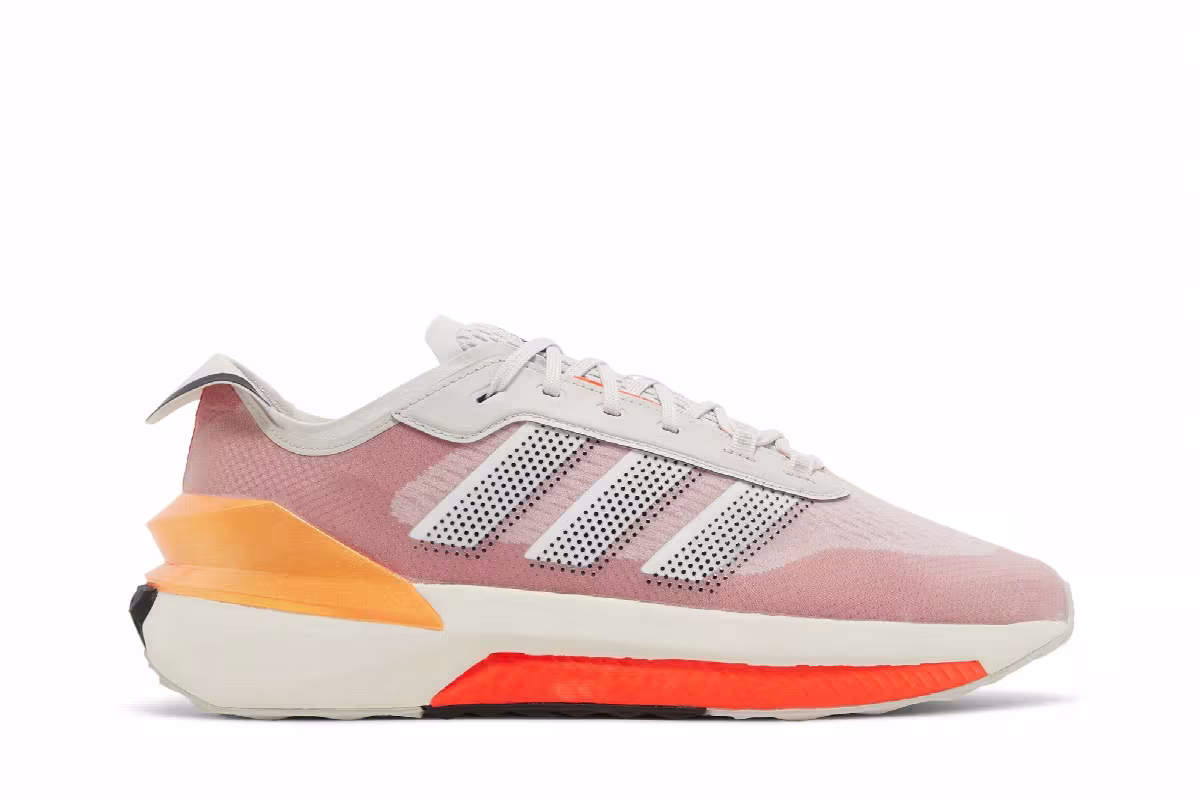adidas Avryn Grey Solar Red, view 2