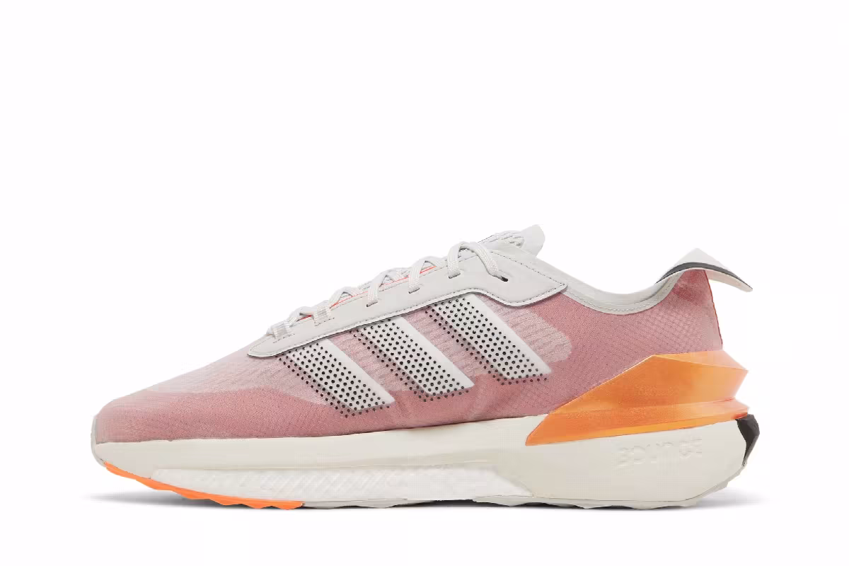adidas Avryn Grey Solar Red, view 4